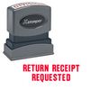 Return Receipt Requested Xstamper Stock Stamp