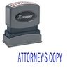 Attorney's Copy Xstamper Stock Stamp