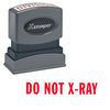 Do Not X-Ray Xstamper Stamp