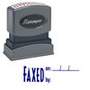 Faxed On: By: Xstamper Stock Stamp