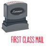 Red First Class Mail Xstamper Stock Stamp