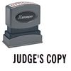 Judge's Copy Xstamper Stock Stamp