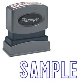 Sample Xstamper Stock Stamp