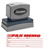 Fax Memo Xstamper Stock Stamp