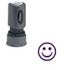 Violet Smiley Face Xstamper Stock Stamp