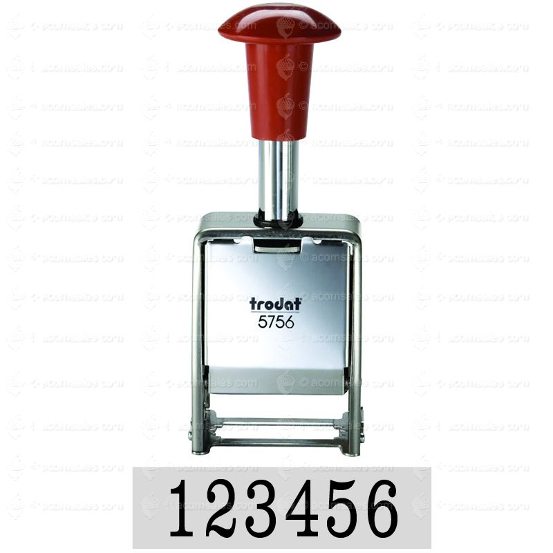 Trodat Metal Economy Sequential Number Stamp