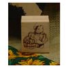 Bear Washing Bear Art Rubber Stamp