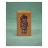 Bear Fireman Art Rubber Stamp