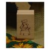 Country Bear Art Rubber Stamp