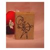 Girl with Bow and Arrow Art Rubber Stamp