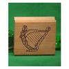 Harp Art Rubber Stamp