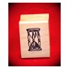 Hourglass Art Rubber Stamp