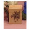 Plant in Container Art Rubber Stamp