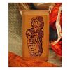 Bear Trick Or Treating Art Rubber Stamp