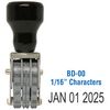 Line Date Stamp Size 1/16 Characters