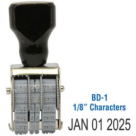 Line Date Stamp Size 1/8 Characters