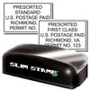 Slim Pre-Inked Bulk Rate Mail Stamp