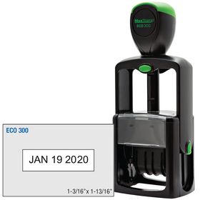 ECO Series Self Inking Date Stamp 1-3/16 x 1-13/16
