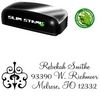 Slim Pre-Ink Montere Regular Custom Address Ink Stamp