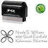 PSI Pre-Ink Loop Bernhard Fashion Personalized Address Ink Stamp