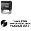 Self Stamping Record Juice Personalized Address Rubber Stamp