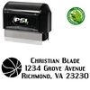 Pre-Inked 3 Basketball Address Stamp