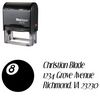 Self Ink 8 Ball Orphan Dreams Inking Address Stamp