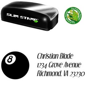 Slimline 8 Ball Orphan Dreams Inking Address Stamp