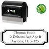 Pre-Inked Plaque Garamond Address Stamper