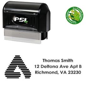 PSI Pre-Ink A College Halo Creative Address Stamp