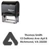 Self-Inking A College Halo Creative Address Stamp