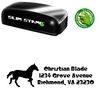 Slim Pre-Ink Horse Crystal Radio Kit Customized Address Stamp
