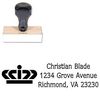 Crown Drummon Narrow Custom Address Stamper