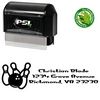 Pre-Inked Bowling Fluoride Customized Address Stamper