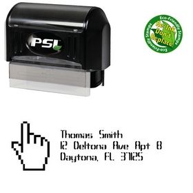 Pre-Ink Hand Compliant Personal Address Stamper