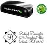 Slim Diamond Monterey Customized Address Stamp