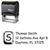 Self-Inking Keyboard Initial Address Stamper