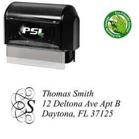 Pre-Inked Dukeplus Customized Address Ink Stamp