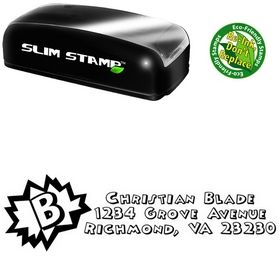 Slim Pre-Ink Mickey Creative Address Ink Stamp