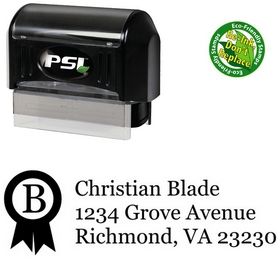 Pre-Inked Ribbon Georgia Return Address Ink Stamp