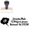 Grinched Address Rubber Stamp