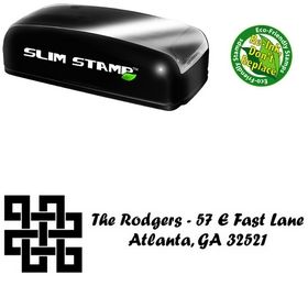 Slimline Design Forte Creative Address Stamp