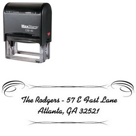 Self Inking Alako Custom Address Stamp