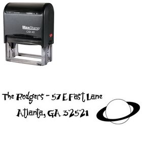 Self-Inking Junior & Stinky Inking Address Stamp