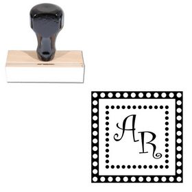 Curlz Custom Monogrammed Stamp