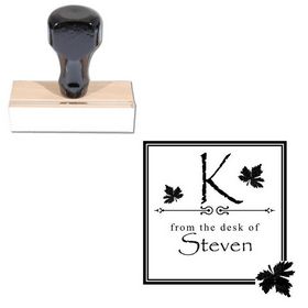 Papyrus Custom Made Initial Address Stamp