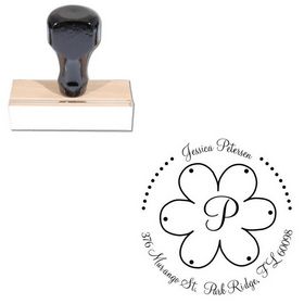 Monterey-Regular Customized Monogrammed Letter Stamp