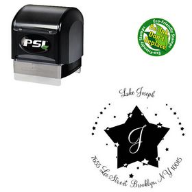 Pre Ink Monterey-Regular Personal Monogrammed Letter Stamp