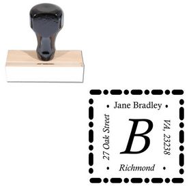 Calisto Address Monogram Stamp