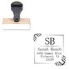 Mincho Personalized Monogramed Stamp